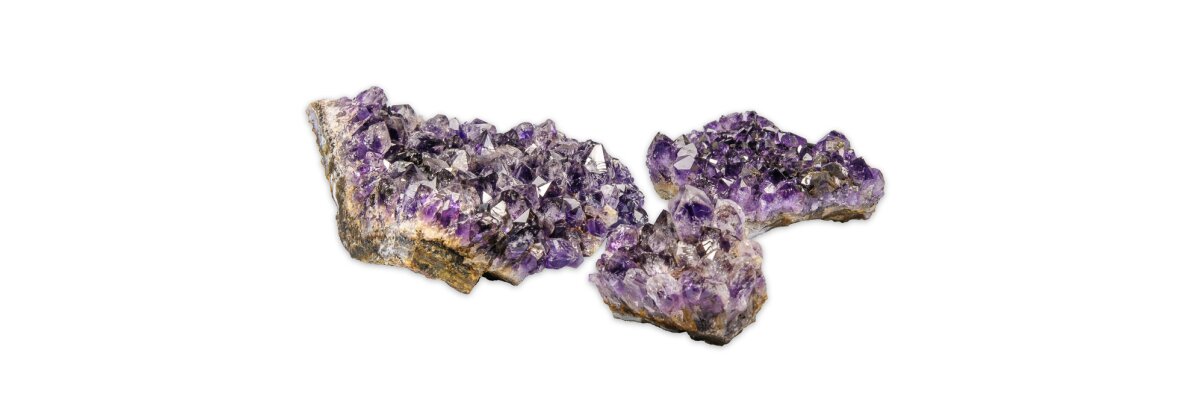 Neu im Shop: Amethyst-Drusenstücke - Amethyst Drusenstücke zur Energetisierung