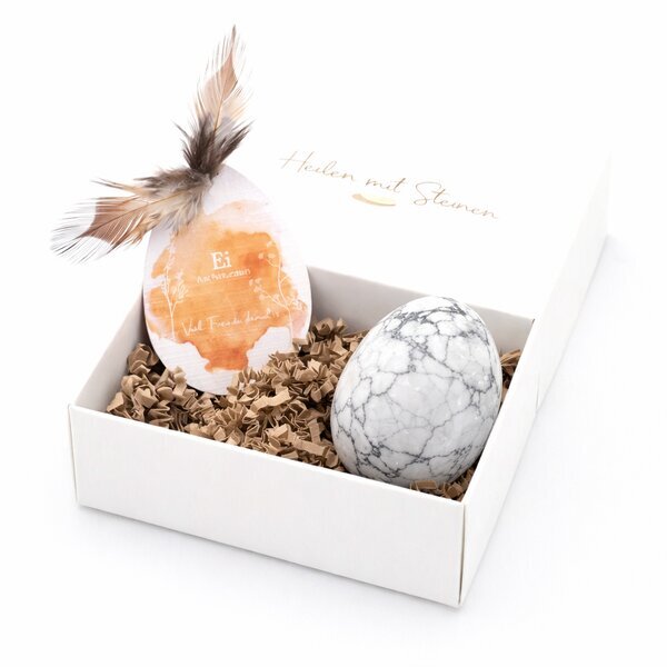 Edelstein-Ei Magnesit 40x30mm