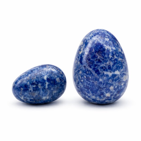 Edelstein-Ei Sodalith 50x38mm