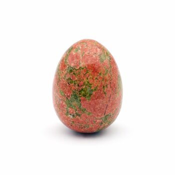 Edelstein-Ei Unakit (Epidot) 50x38mm