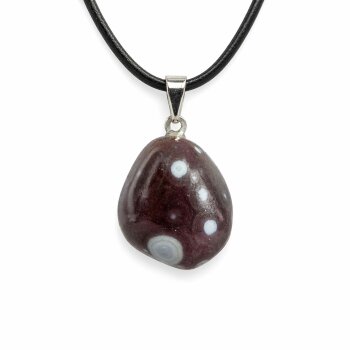 Anhänger Augenachat mit 925er Silberöse