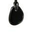 Anhänger schwarzer Obsidian "Rechteck"