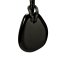 Anhänger schwarzer Obsidian "Rechteck"