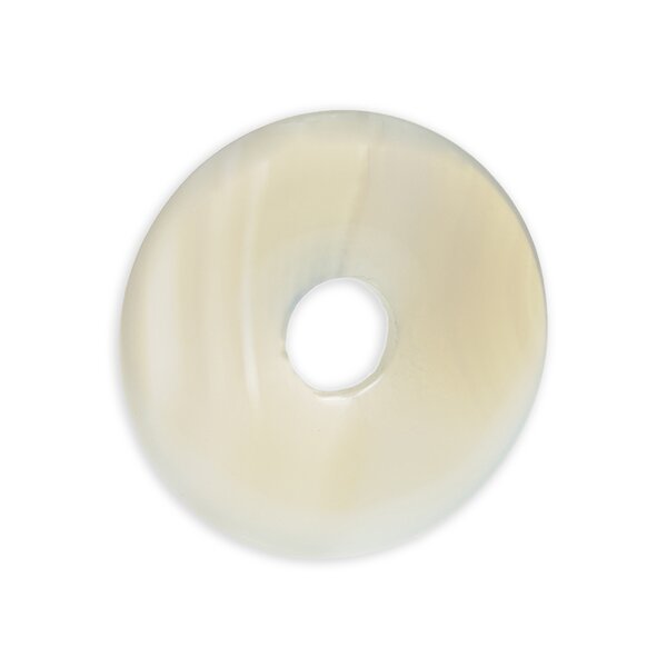 Donut Achat natur 30mm