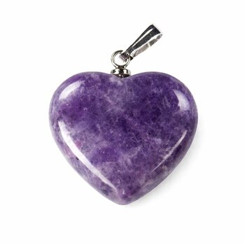 Anh�nger Herz Amethyst