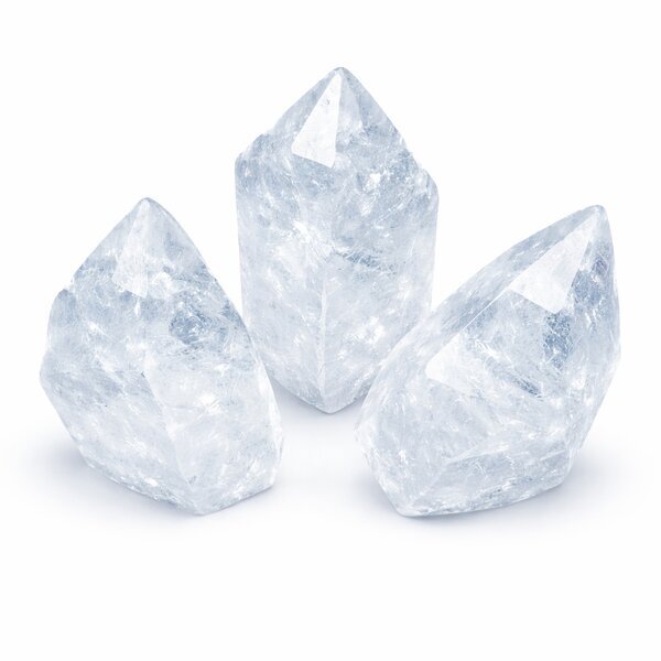 Trommelstein Apophyllit Kristall