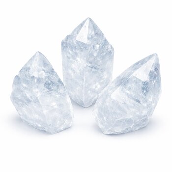 Trommelstein Apophyllit Kristall