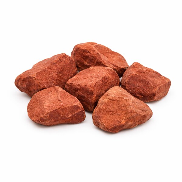 Wassersteine Jaspis rot 500g