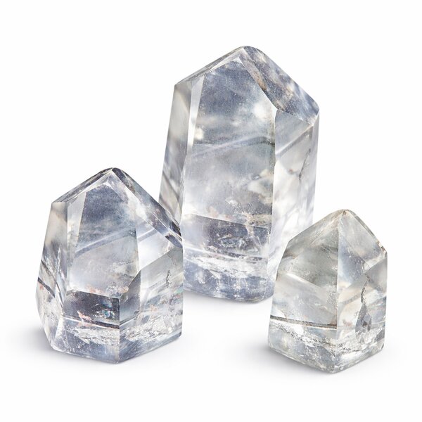 Bergkristall Kristallspitze klar