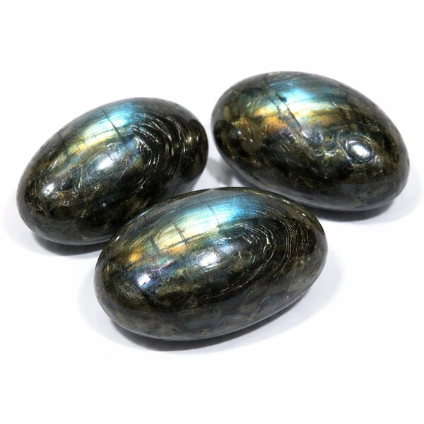 Trommelstein Labradorit