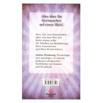 Buch Sternzeichen Krebs