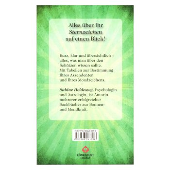 Buch Sternzeichen Schütze