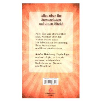 Buch Sternzeichen Widder