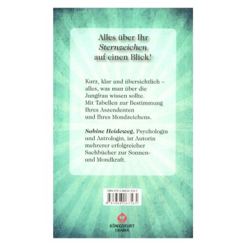 Buch Sternzeichen Jungfrau