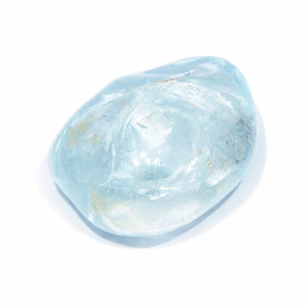 Trommelstein Topas blau (unbehandelt) L (30 bis 40mm)