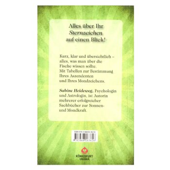 Buch Sternzeichen Fische