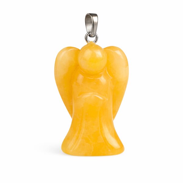 Anh�nger Engel Orangencalcit