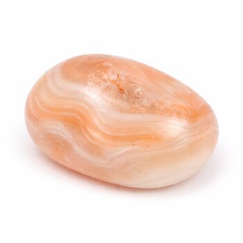 Trommelstein Aprikosen-Achat