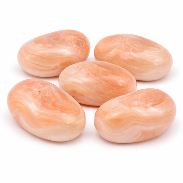 Trommelstein Aprikosen-Achat 50g