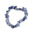 Splitterarmband Aventurin blau (Blauquarz, Saphirquarz)
