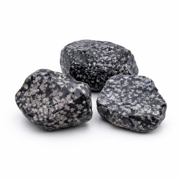 Wassersteine Schneeflockenobsidian