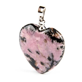 Anh�nger Herz Rhodonit