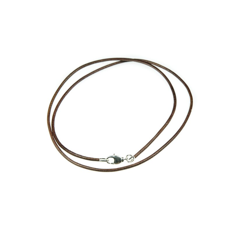 FULHANY Lederband Set - 60 Stück Mit Karabiner-Verschluss Für DIY Schmuck