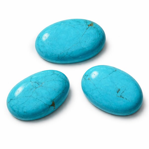 Trommelstein T�rkis (echt) A-Qualit�t