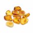 flache Trommelsteine Bernstein 10g