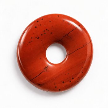 Donut Jaspis rot 50mm