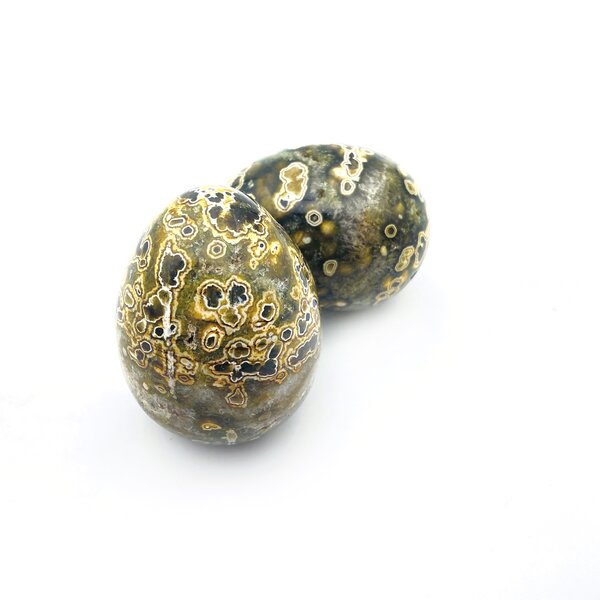 Edelstein-Ei Ozeanachat 50x40mm