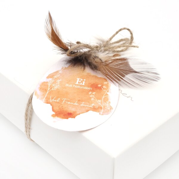 Edelstein-Ei Sardonyx