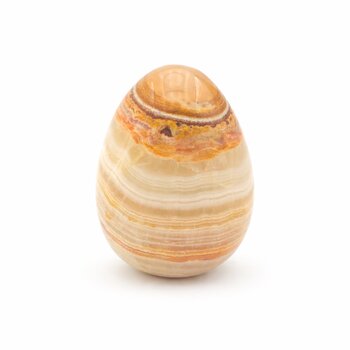 Edelstein-Ei Onyxmarmor 50x38mm