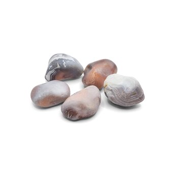 Wassersteine Botswana-Achat pink