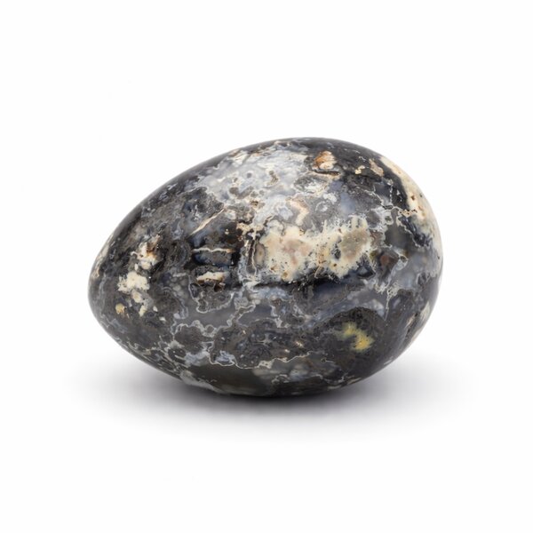 Einzelstück Edelstein-Ei Achat blau A-Qualität