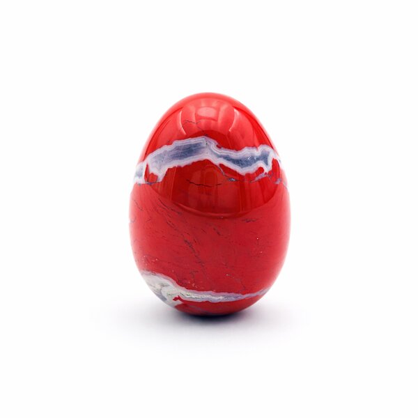 Yoni-Ei Jaspis rot 50x38mm