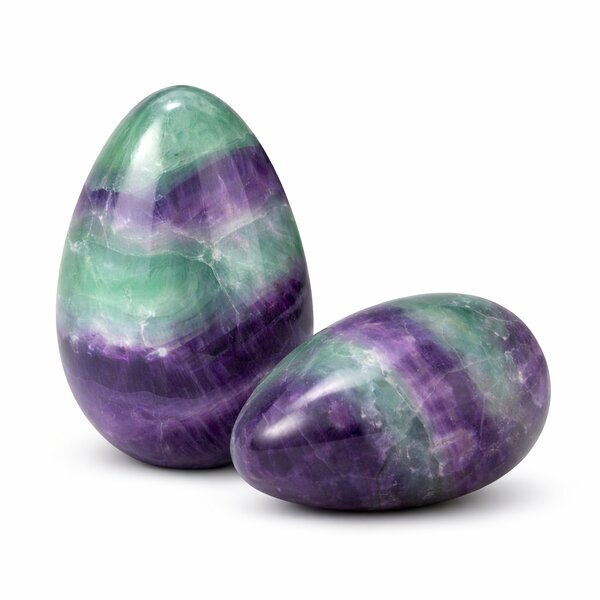 Edelstein-Ei Fluorit