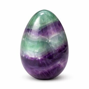 Edelstein-Ei Fluorit