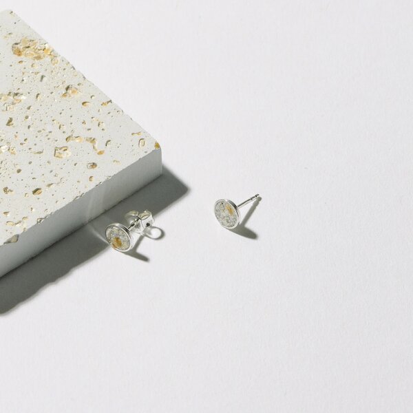 Ohrstecker Auster 7mm