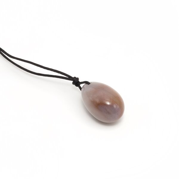 3er Set Yoni- Eier mit R�ckholb�ndchen Achat