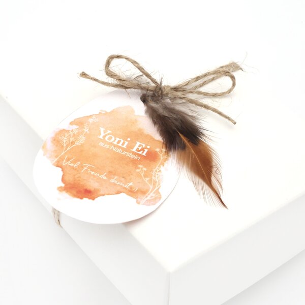 3er Set Yoni- Eier mit R�ckholb�ndchen Achat