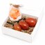 3er Set Yoni- Eier mit Rückholbändchen Karneol