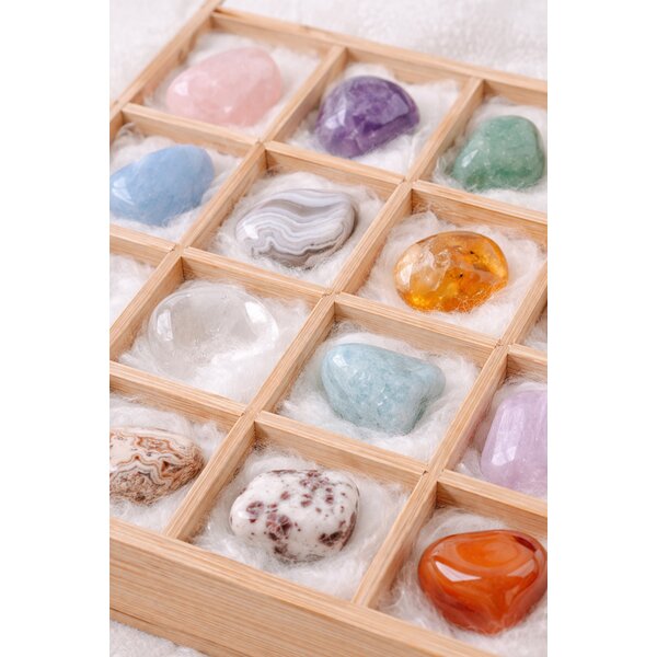 Trommelsteine Sammlerbox - Balance