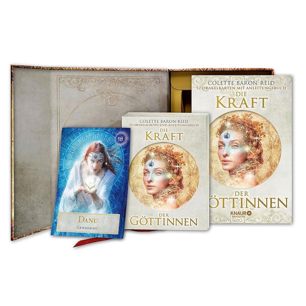 Die Kraft der G�ttinnen - 52 Orakelkarten