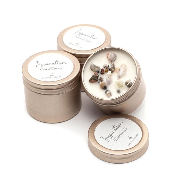 Heilstein-Kerze Inspiration M