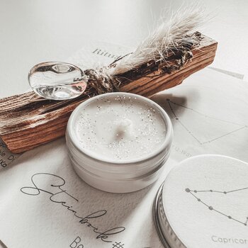 Ritual-Set Steinbock: Bergkristall, Palo Santo, Cosmos...