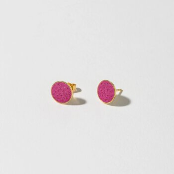 Ohrstecker "Leuchtendes Pink"