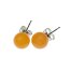 Aventurin rot Ohrstecker 8mm Silber (925)