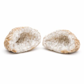 Bergkristall Geode zum Öffnen