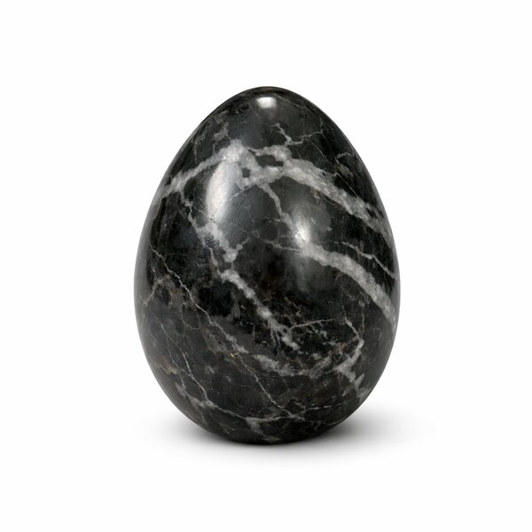 Yoni-Ei schwarze Septarie